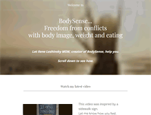 Tablet Screenshot of bodysensewomen.com
